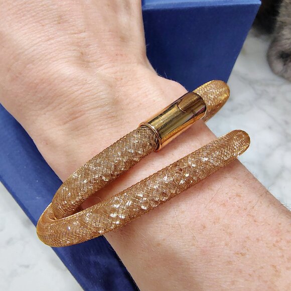 Swarovski Stardust Deluxe Rose Gold Bracelet - Picture 5 of 5